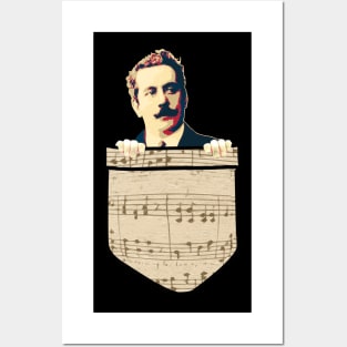 Giacomo Puccini In My Pocket Posters and Art